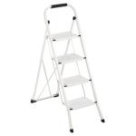 4 Step Ladder White White
