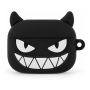 Fashionable Earphone Cover For Airpods PRO2 Black Teeth Boy