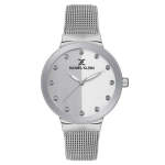 Fiord Silver Dial 3 Hands Watch