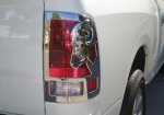 WCS Big Horns Tail Light Covers For Dodge RAM Pickup 2009-2016 - Chrome Abs 1500 Only 2 PC Set