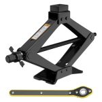 Universal Car Jack Kit Scissor Jack For Car 3 Ton 6614 Lbs Spare Tire Changing Kit Portable Tire Jack Repair Kit With Lug Wrench