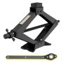 Universal Car Jack Kit Scissor Jack For Car 3 Ton 6614 Lbs Spare Tire Changing Kit Portable Tire Jack Repair Kit With Lug Wrench