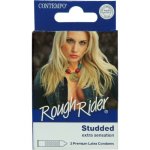 Contempo Rough Rider Premium Latex 3 Studded Condoms