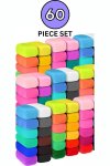 Pack Of 60 Playdough Air Clay Set