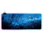 LED Space Effects Full Desk Coverage Gaming And Office Mouse Pad