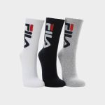 FILA 3PK Sandra Sock _ 172292 _ White - M White