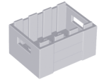 Parts Crate - 3 X 4 X 1 2 3 With Handholds 30150 - Light Bluish Grey