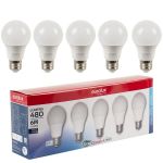 Eurolux - 6W A60 B22 LED - 5 Pack
