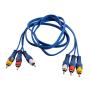3X Rca To 3X Rca Cable 1.8M Fts C33RCA18