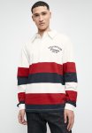 Style Republic Rugby Stripe Collar Sweat Top - Multi