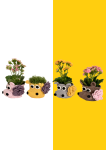 Plant Koozie - Mouse Brown