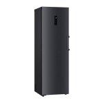 LG 380 Full Upright Fridge Black GCF411EQDM