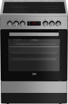 - 60CM Vitroceramic Inox Stainless Steel Free Standing Stove
