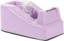 Cute Macaron Small Desk Tape Dispenser With Non-skid Base Lavender Purple