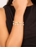 Goldair Gold Fairy Charm Toggle Bangle