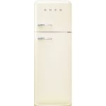 Smeg FAB30RCR5 50'S Style Double Door Refrigerator Cream