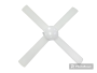 Bright Star Lighting Ceiling Fan White