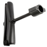 RAM Long Double Socket Arm With Retention Arm For 1" Balls Overall Length: 6"