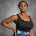 Plus Size Body Logic Black Sports Crop Top