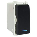 One-way Switch 1 Module With Locator - Black - Buy Online At 7 Triple 7