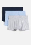 3-PACK Boxer Shorts - Blue & Grey