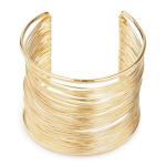 Goldair Gold Wire Cuff
