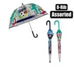 Umbrella Kiddies 8-RIB 4-ASSTD Marketplace Brits Bros