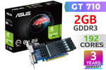 Asus Geforce GT 710 2GB GDDR3 Graphics Card