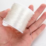 0.5MM Transparent Elastic Rope Round Crystal Wire Rubber Wire For Jewelry Making Supplies Diy Beaded Bracelet Beaded Accessories