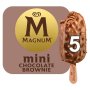 Magnum MINI Chocolate Brownie Ice Cream 5 Pack
