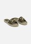 Metal Trim Recycled Suede Espadrille Mules