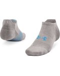 Unisex Ua Armour Dry Run No Show Socks - Concrete Md