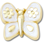 Goldair Gold Pearlized Butterfly Jibbitz - Multi Osfa