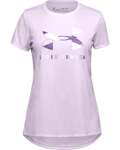 Girls' Ua Tech Big Logo Short Sleeve Shirt - Purple SWITCH-570 Yxl
