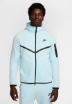 Nike Tech Full-zip Windrunner Hoodie - Glacier Blue