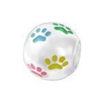 C1342-C14024 - 925 Sterling Silver Paws European Charm Bead