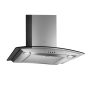 Elica 60CM Curved Glass Cooker Hood- Stainless Steel