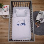 Babes & Kids Baby Basics Bears Cot Duvet Set