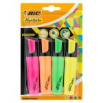 BIC Assorted Marking Highlighters 4 Pack