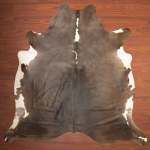 A Grade Cow Hide 353 Brown white XXL - Extra Extra Large Brown white Panelled