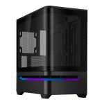 Asus Prime AP202 Curved Tempered Glass Micro-atx Chassis – Black Zoopateq