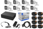 8CH 2MP Bullet Cctv Kit With 1024GB Edvr - Security Solution