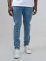 Ben Sherman Mens Saddle Stitch Slim Fit Light Blue Jeans - Light Blue / 40