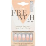 Salon Perfect Modern French Nail Set White Ombre Tips 24 PACK