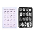 Sewing Machine Presser Feet Set 16PCS M.F.S.047-1056