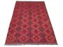 Unique Orange Handmade Afghan Kilim - 253 X 176