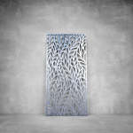 Wall Art D046 - 1040 X 535 X 20 Indoor Matt Silver No