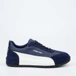 Perlo 1 Faux Suede Faux Nubuck Sneaker - Navy - Navy 6