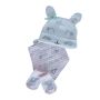 Gift Set 3 Piece Hat Bandana Bib & Sock - Pink