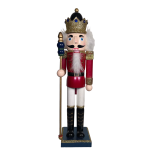 Nutcracker Wood 10X8X38.6CM - Holding Stick